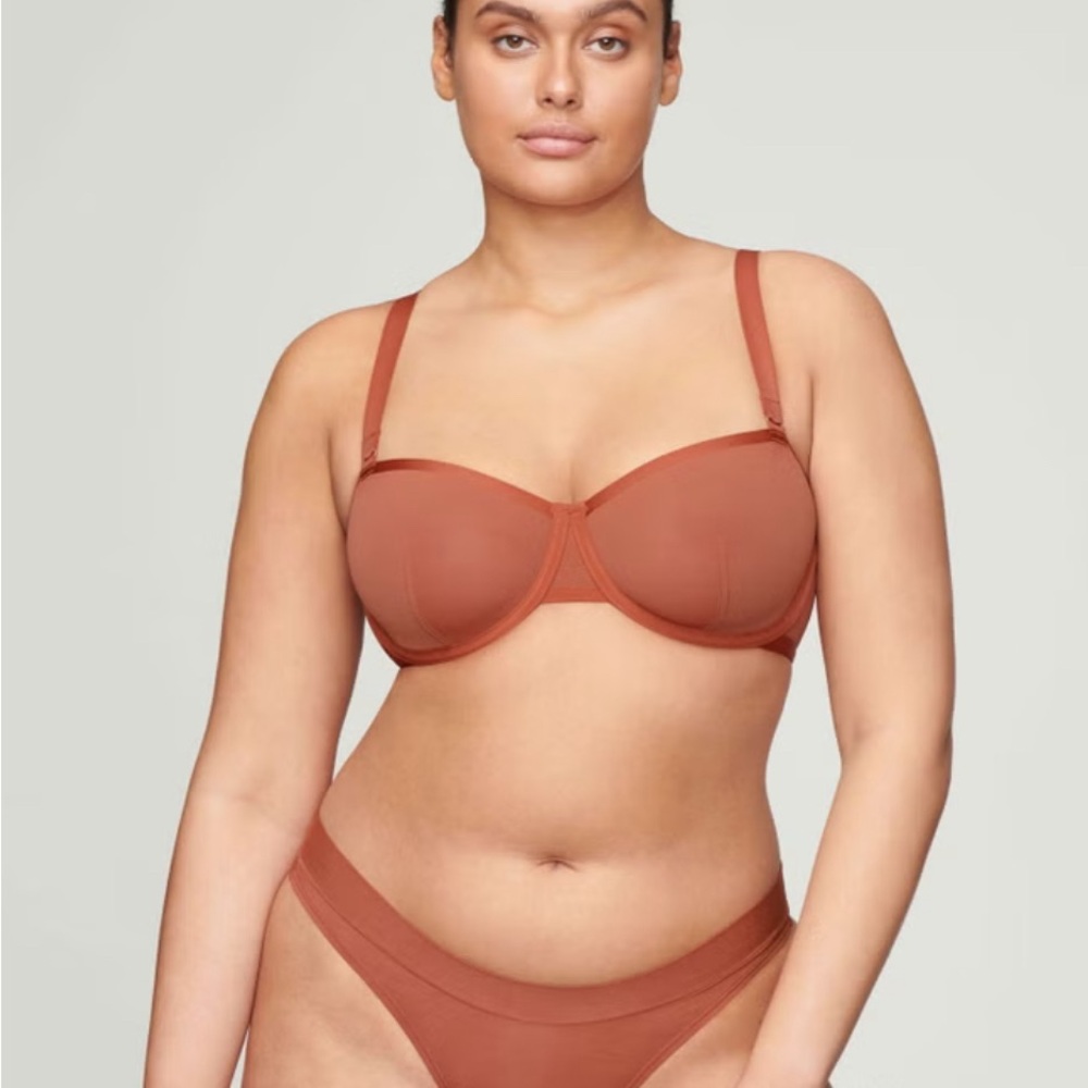 CUUP THE BALCONETTE - MESH (rust)